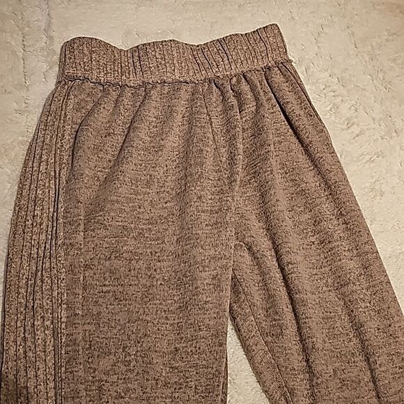 Caution To The Wind Soft Jogger Pants Small Womens Light Purple Side Stripe - Picture 2 of 5